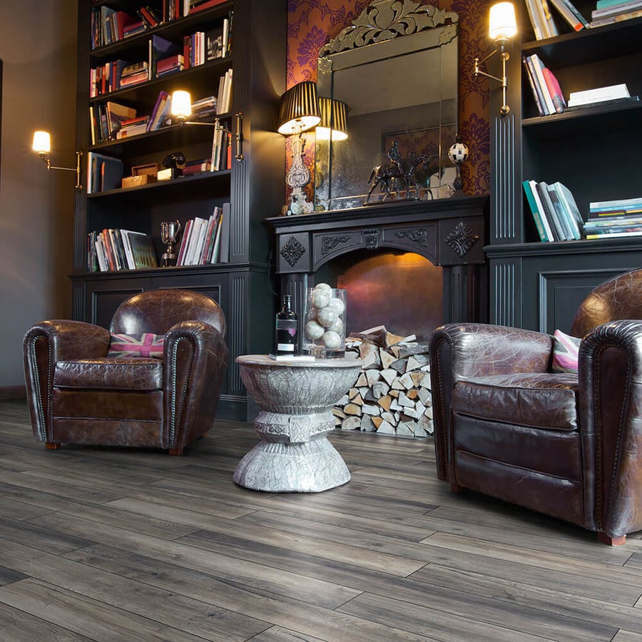Laminate flooring living room makeover